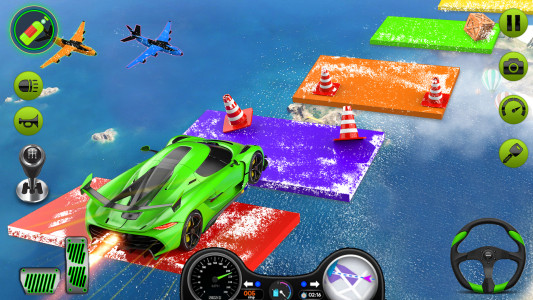اسکرین شات بازی Impossible Mega Ramp Car Stunt 5