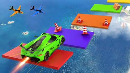 اسکرین شات بازی Car Stunts: Crazy Car Games 7