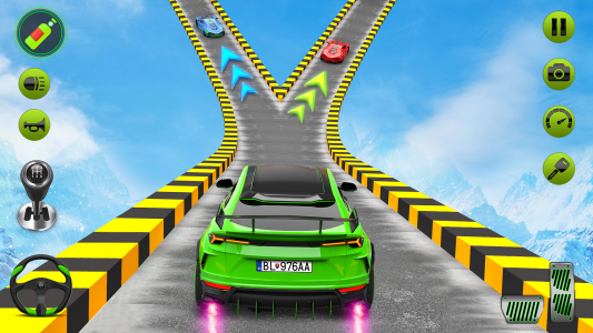 اسکرین شات 6 بازی Impossible Mega Ramp Car Stunt