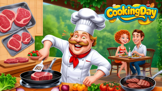 اسکرین شات بازی Cooking Day Master Chef Games 1