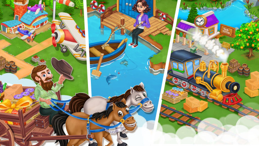 اسکرین شات 7 بازی Farm Garden City Offline Farm