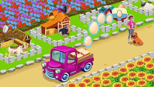 اسکرین شات 1 بازی Farm Garden City Offline Farm