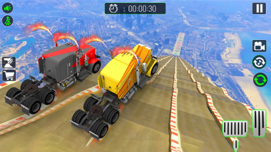 اسکرین شات بازی Monster Truck Stunt Car Games 1