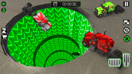 اسکرین شات بازی Monster Truck Stunt Car Games 2