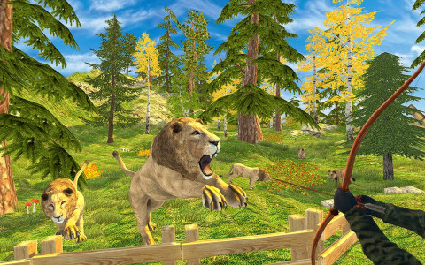 اسکرین شات بازی Wild Animal Safari hunting Arc 1