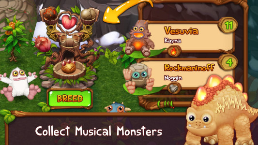 اسکرین شات 1 بازی Singing Monsters: Dawn of Fire