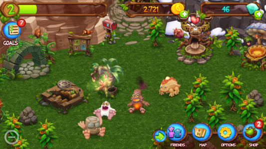 اسکرین شات 6 بازی Singing Monsters: Dawn of Fire