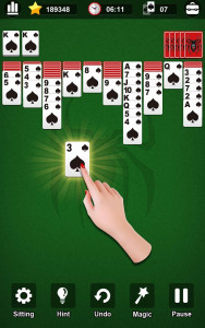 اسکرین شات بازی Spider Solitaire 1