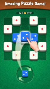 اسکرین شات 1 بازی Dice Puzzle - Merge puzzle