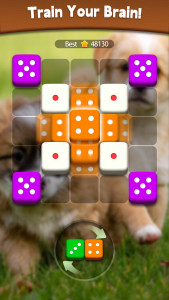 اسکرین شات 4 بازی Dice Puzzle - Merge puzzle