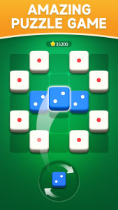 اسکرین شات 1 بازی Dice Puzzle - Merge puzzle