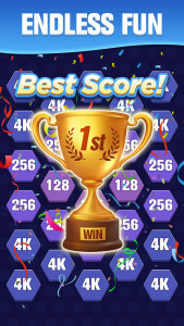 اسکرین شات 5 بازی Hexa Puzzle - 2048 Game
