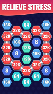 اسکرین شات 2 بازی Hexa Puzzle - 2048 Game