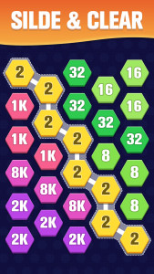 اسکرین شات بازی Hexa Puzzle - 2048 Game 1