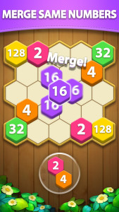 اسکرین شات 4 بازی Hexa Block Puzzle - Merge!