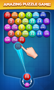 اسکرین شات بازی Number Bubble Shooter 1