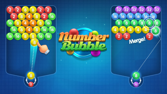 اسکرین شات بازی Number Bubble Shooter 7