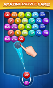 اسکرین شات 1 بازی Number Bubble Shooter