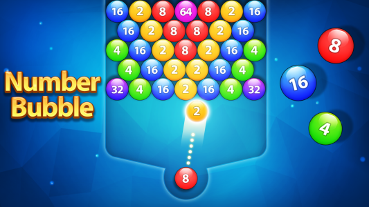 اسکرین شات 5 بازی Number Bubble Shooter