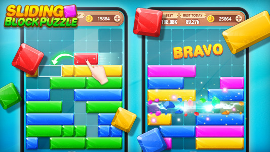 اسکرین شات 2 بازی Block Crush - Puzzle Game