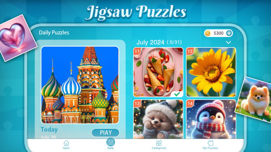 اسکرین شات 7 بازی Jigsaw Puzzles