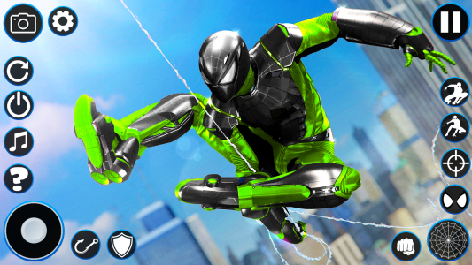 اسکرین شات بازی Spider RopeHero City Battle 3D 3