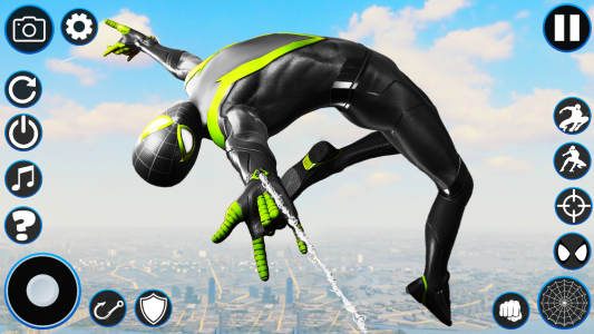 اسکرین شات بازی Spider RopeHero City Battle 3D 1