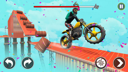 اسکرین شات بازی Bike Stunt 3D - Bike Games 3