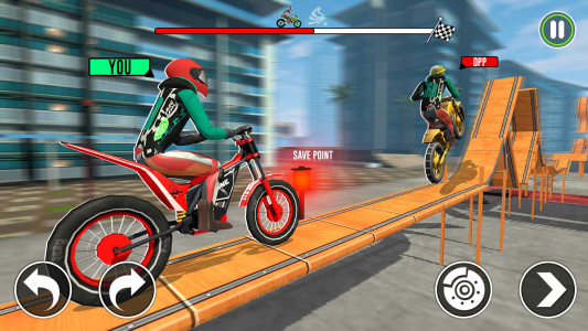 اسکرین شات بازی Bike Stunt 3D - Bike Games 4