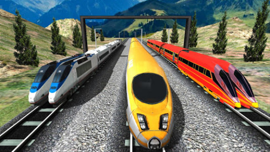 اسکرین شات بازی Euro Train Driving PVP 2019 1