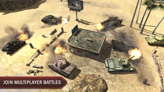 اسکرین شات بازی Tank War Blitz 3D 4