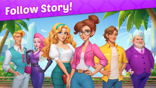 اسکرین شات 5 بازی Design Diary - Match 3 & Home