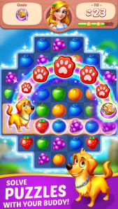اسکرین شات 4 بازی Fruit Diary - Match 3 Games