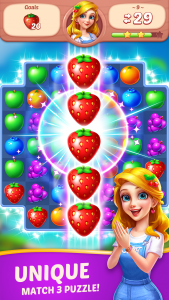اسکرین شات بازی Fruit Diary - Match 3 Games 1