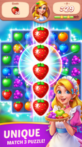 اسکرین شات بازی Fruit Diary - Match 3 Games 1