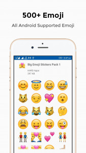 اسکرین شات برنامه Kubet : Stickers Emoji whatsap 3