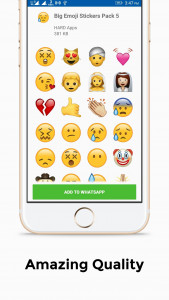 اسکرین شات برنامه Kubet : Stickers Emoji whatsap 4