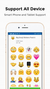 اسکرین شات برنامه Kubet : Stickers Emoji whatsap 5