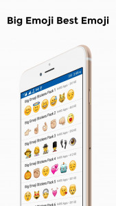 اسکرین شات برنامه Kubet : Stickers Emoji whatsap 2