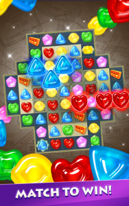 اسکرین شات بازی Gummy Drop! Match 3 to Build 1