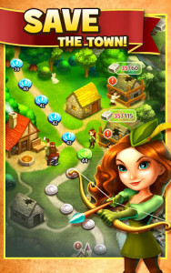 اسکرین شات بازی Robin Hood Legends – A Merge 3 Puzzle Game 8