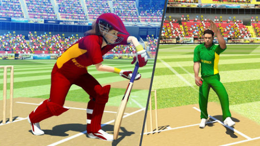 اسکرین شات بازی Cricket Games - Boys Vs Girls Cricket 1