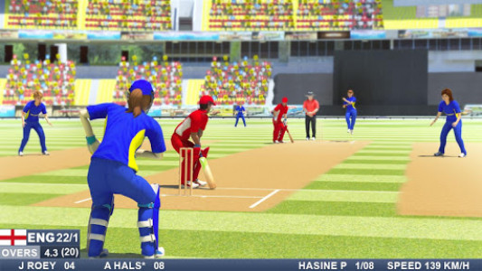 اسکرین شات بازی Cricket Games - Boys Vs Girls Cricket 4