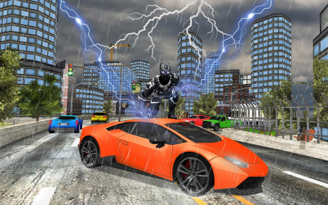 اسکرین شات 3 بازی Superhero panther Robot kungfu