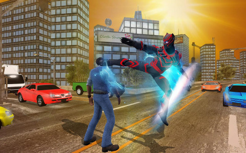 اسکرین شات 1 بازی Superhero panther Robot kungfu