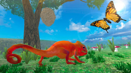 اسکرین شات بازی Chameleon Wild Life Sim 3D 1