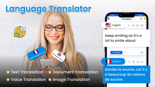 اسکرین شات برنامه Language Translator App 1