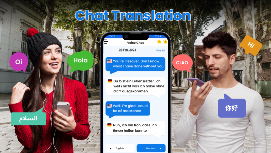 اسکرین شات برنامه Language Translator: Translate 3