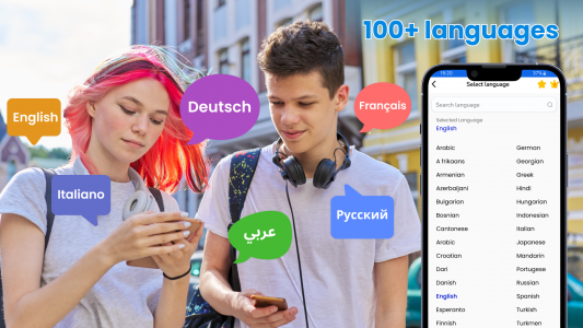 اسکرین شات برنامه Language Translator: Translate 7