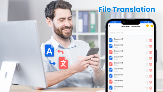 اسکرین شات برنامه Language Translator App 5